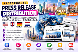 distribute press release news website ,dutch uk usa press release distribution