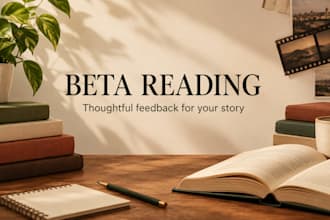 read your manuscript and share honest reader feedback