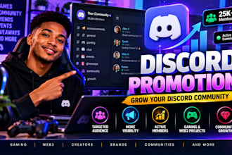promote your discord server to targeted communities
