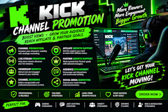 do kick channel promotion