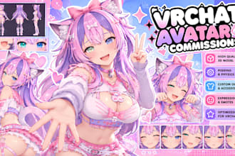 3d vrchat avatar furry avatar commission nsfw avatar 3d model with rigging