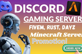 discord advertising, gaming server discord server promotion