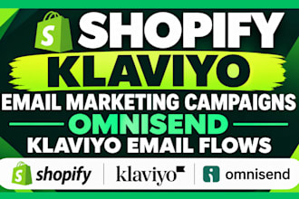setup shopify klaviyo email marketing campaigns omnisend klaviyo email flows