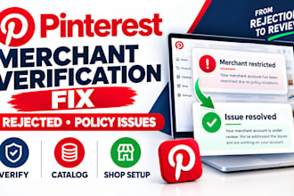 fix pinterest merchant verification policy violation restore troubleshoot issues