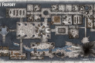 create custom fantasy dungeon maps for dnd, rpgs, and tabletop games