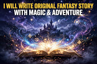 write an original fantasy story with magic and adventure