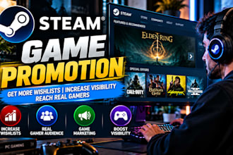 do steam game promotion, game promotion, steam game wishlist, game marketing