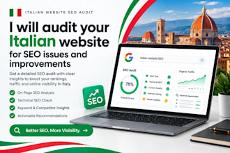 audit your italian website for SEO issues and improvement