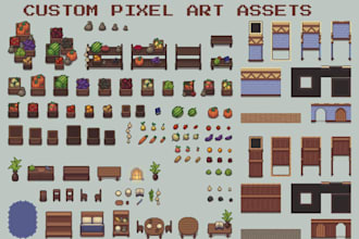 create custom pixel art assets for your 2d game