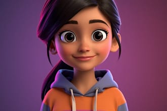 do stunning 3d cartoon characters and fantasy art using leonardo ai