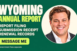 file your wyoming llc annual report and organize renewal records