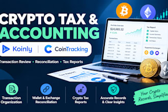 fix crypto accounting and tax reports with koinly and cointracking