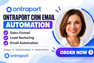 setup ontraport crm email marketing automation sales funnel lead nurturing