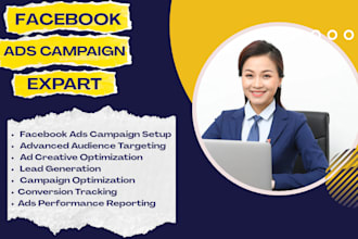 set up facebook ads campaing expart for high sales