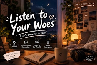 listen for your woes