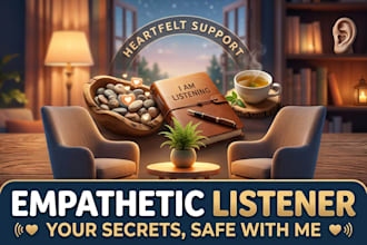 empathetic listener for your woes