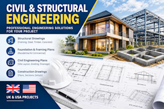 provide civil and structural engineering services in the UK and USA