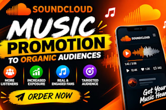 promote your soundcloud music to organic audiences