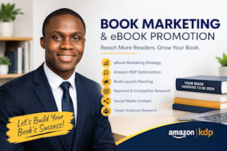 amazon KDP book marketing strategy and promotion plan