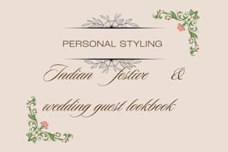 style your indian festive, wedding guest lookbook