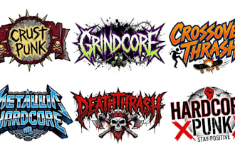 do crust punk grindcore thrash metallic hardcore art