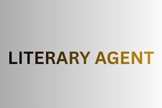 research literary agents and help prepare professional book submissions