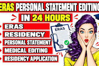review and polish your img residency personal statement