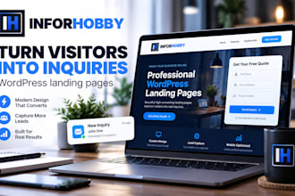 build a lead capture website with automated email follow up