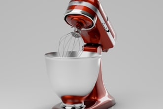 photorealistic 3d product rendering