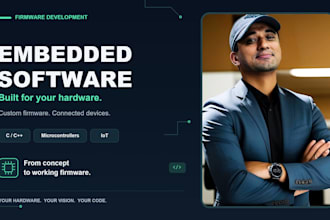 build embedded software solutions for you