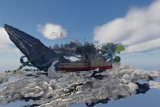 build a custom minecraft house, castle, mansion, or structure