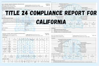 prepare california title 24 energy reports