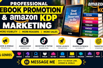 do amazon kindle book promotion