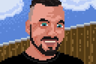 create custom pixel art and unique character portraits