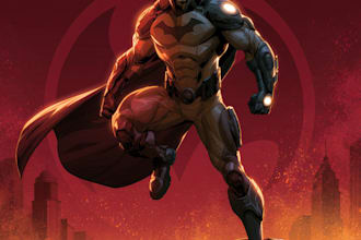 create dark comic characters, mysterious villains
