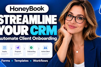streamline your honeybook CRM and automate client onboarding