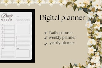 create a beautiful daily planner