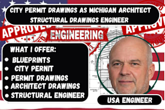 do city permit drawings as michigan architect structural drawings engineer stamp