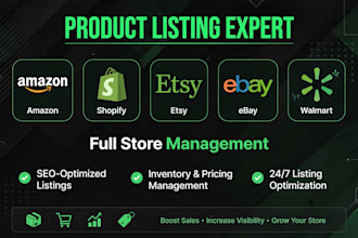 do e commerce store management and product upload