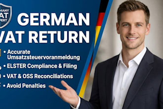 prepare and file your german vat return, ustva, and oss