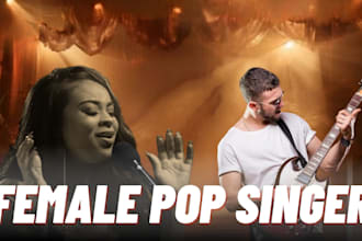 be female edm, pop singer, female pop singer vocalist songwriter gospel singer