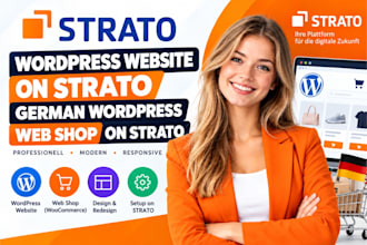 design wordpress website on strato german wordpress web shop on strato