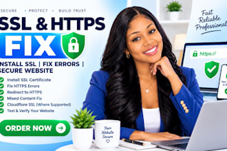 install SSL certificate and fix https errors