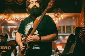 record electric bass for your song