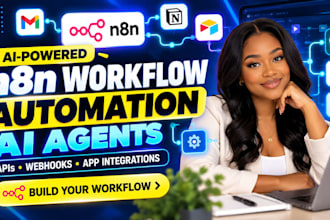build n8n automation, ai automation with n8n workflow, and workflow automation