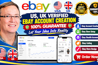 us ebay account creation, business setup, ebay verified, seller account