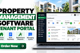 develop custom property management software tenant portal