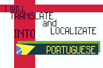 translate and localize your content into portuguese