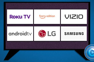 develop roku, samsung, lg webos, fire tv control remote app