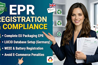 help you do eu epr registration and compliance for amazon germany